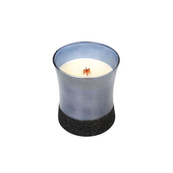 WoodWick® Medium Jar Candle - Fireside Midnight Glitz-1